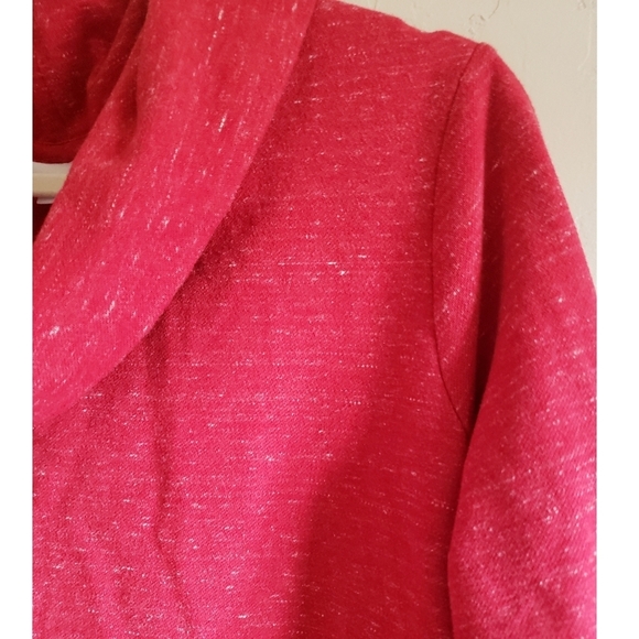 J. Jill Turtleneck Womens Red XL Oversized Boho Tunic Cowlneck Lounge Pullover - Picture 8 of 11